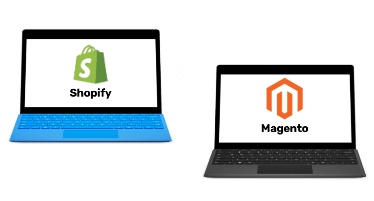 Shopify naar Magento